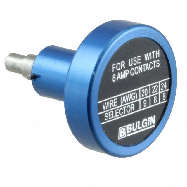 14025/1618 Bulgin  Crimpköpfe Matrizensätze